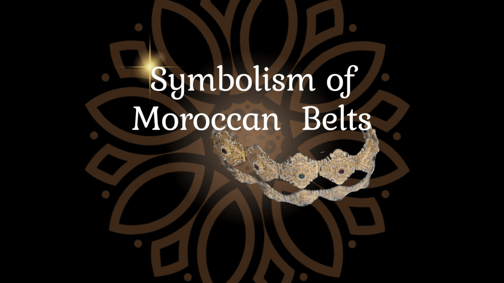 Unveiling Tradition: The Symbolism of Moroccan Wedding Belts - Heritage Handmade