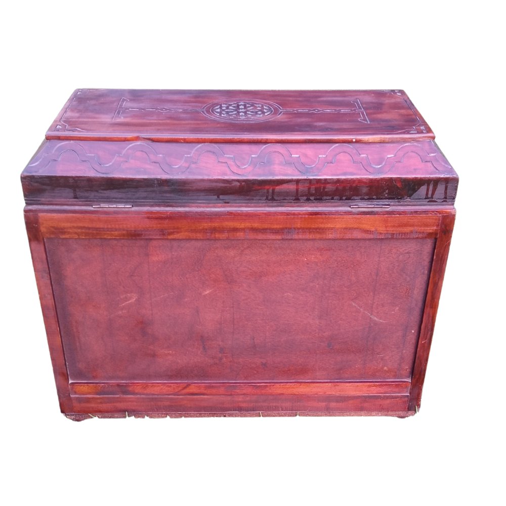 Rustic African Farmhouse Wooden Trunk at Heritage Handmade