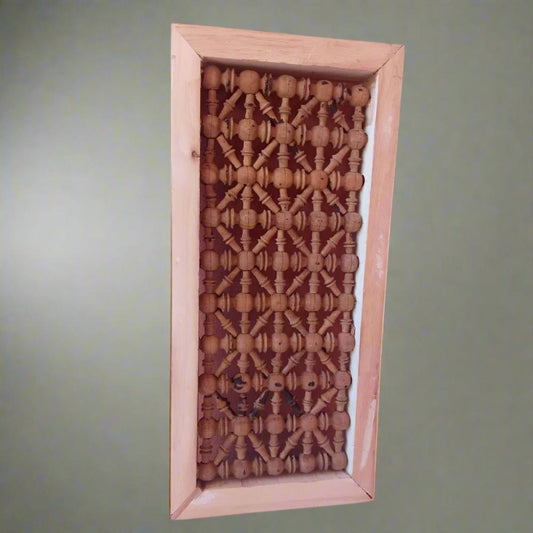 Set of 3 Mashrabiya window panels