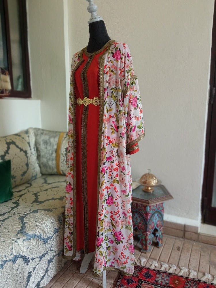 Wedding Modern Moroccan Caftan with Free belt online