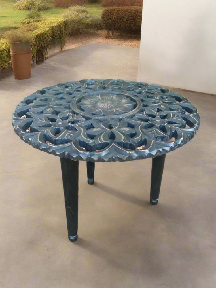 circle oriental Wood Coffee Table MDF