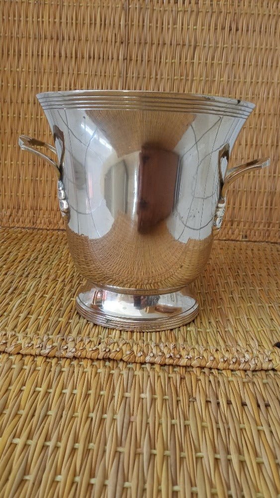 Antique French laiton ice bucket - Brass bucket - Heritage Handmade