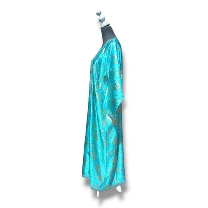 Vintage blue Moroccan Caftan