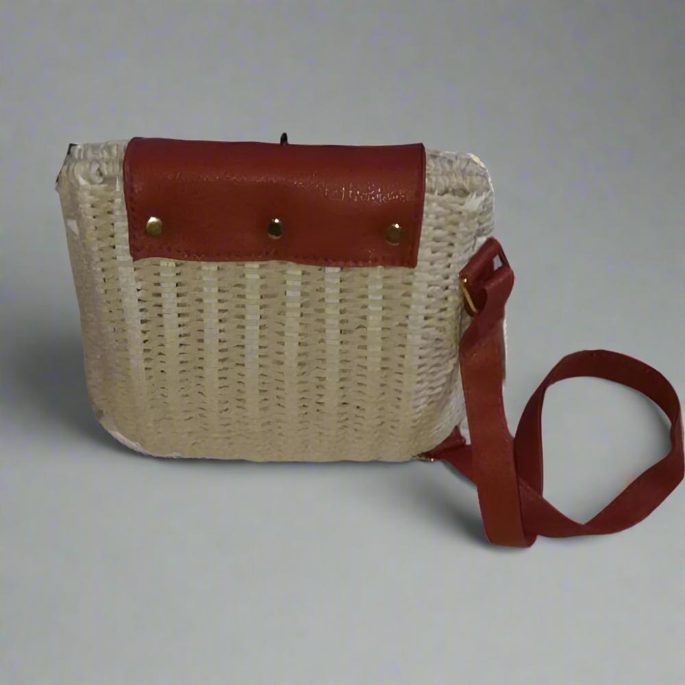 Summer crossbody Wicker bag for women