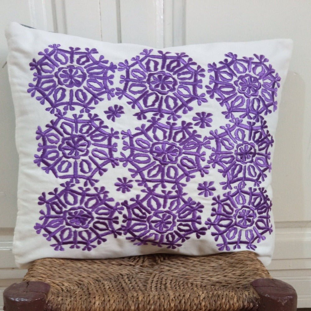 Moroccan handmade throw pillow