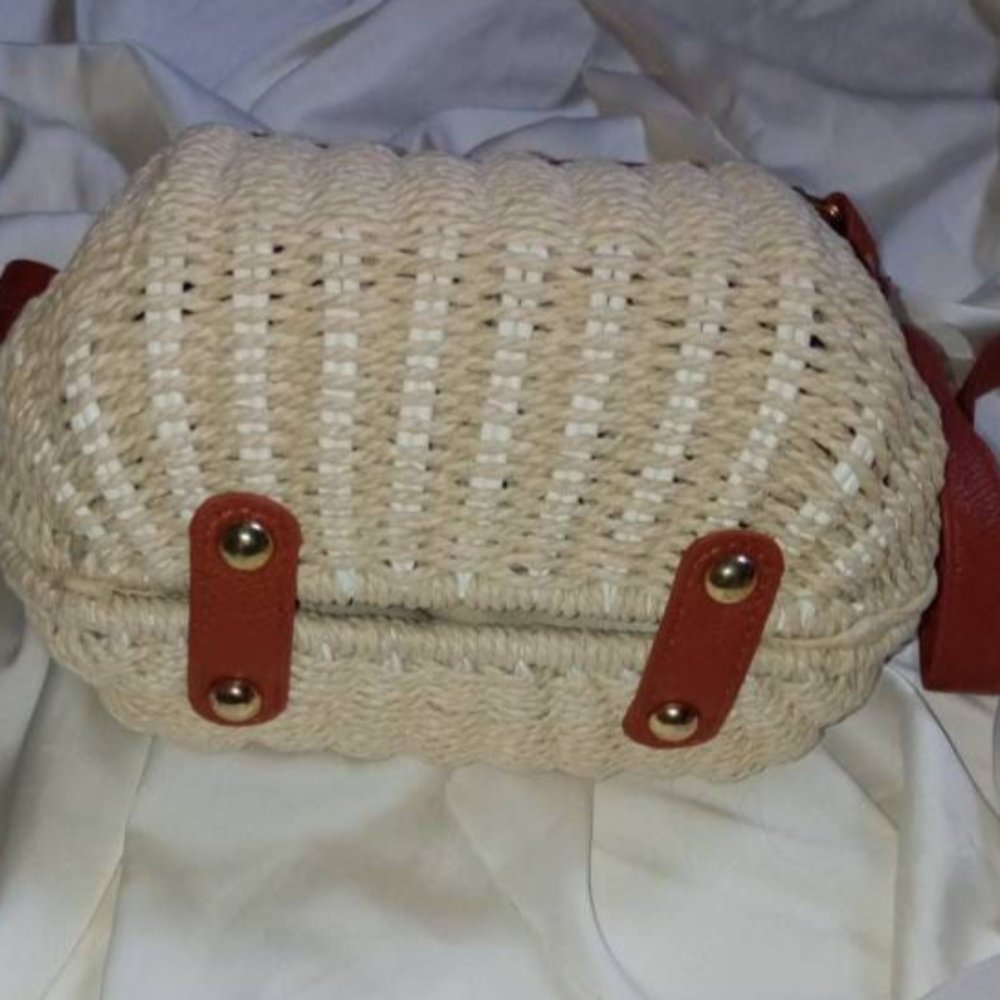 Summer crossbody Wicker bag for women