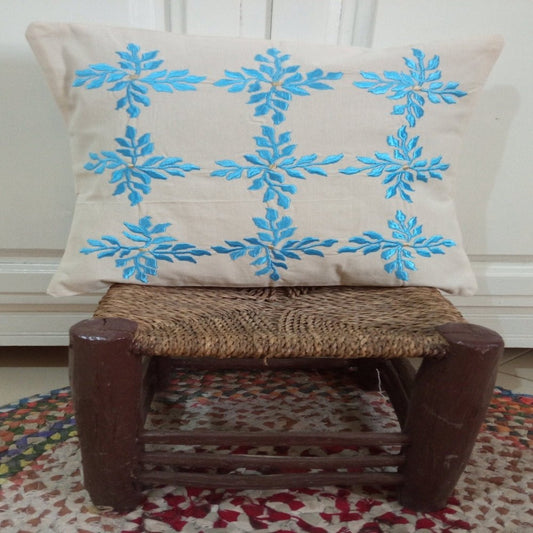 Spectacular Light blue cushion