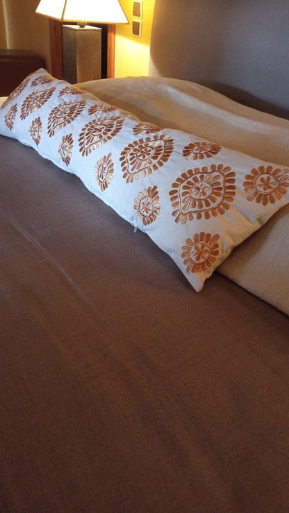 Embroidered long Decorative Throw Pillow Cover