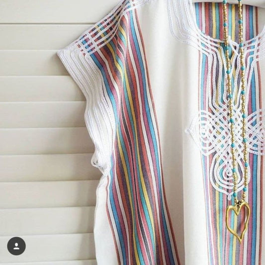 Set of 2 summer beach kaftans / Gandoura