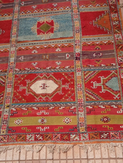 Antique Moroccan Rug