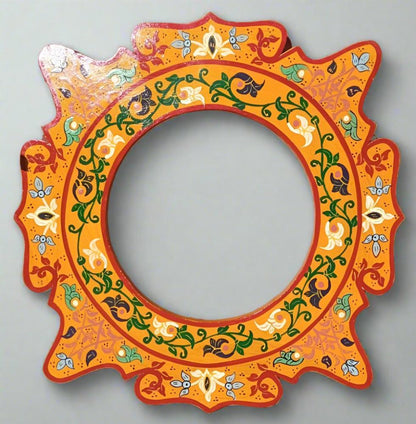 Buy Moroccan Painted Wood MIRROR Frame 