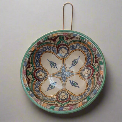 Early 20th Century Morocco Fez Ceramic Bowl