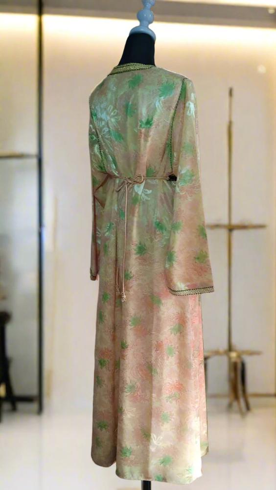 Traditional Moroccan wedding kaftan dress