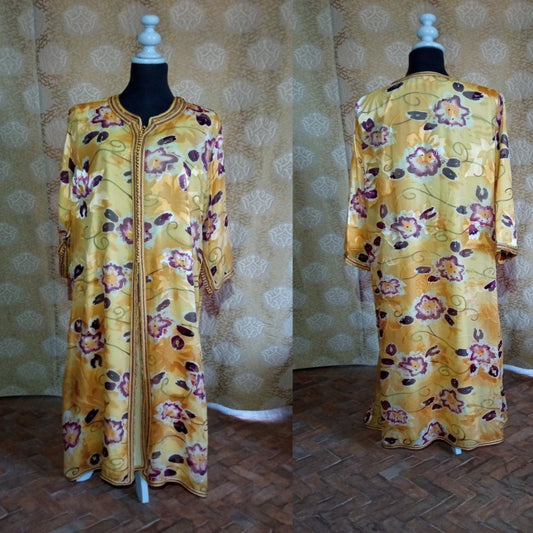 vintage 2 piece Moroccan kaftan 