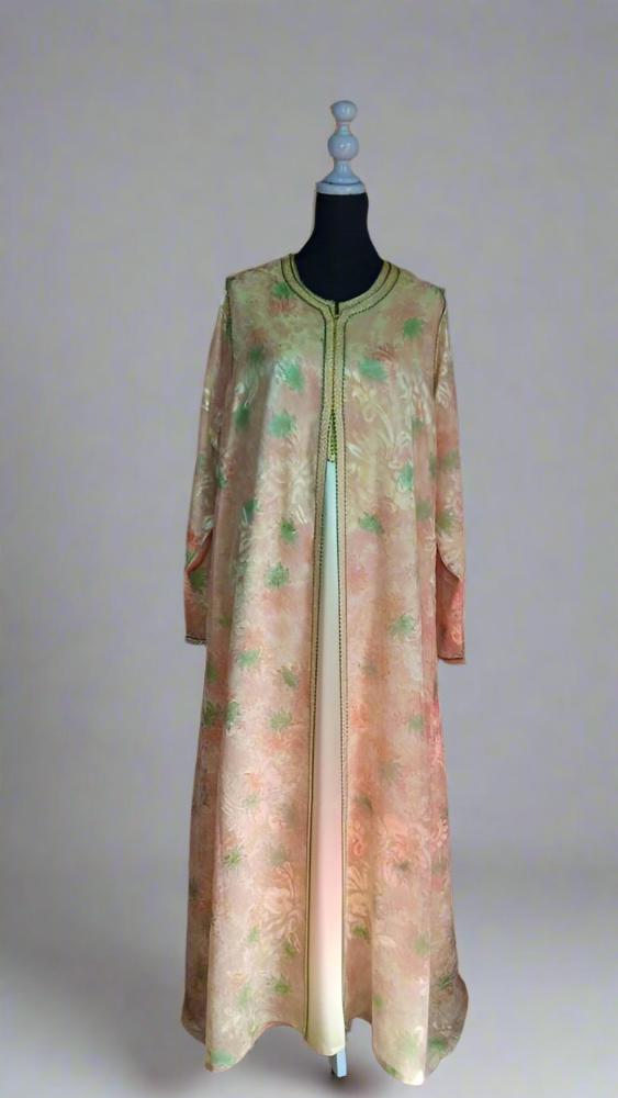 Traditional Moroccan wedding kaftan dress