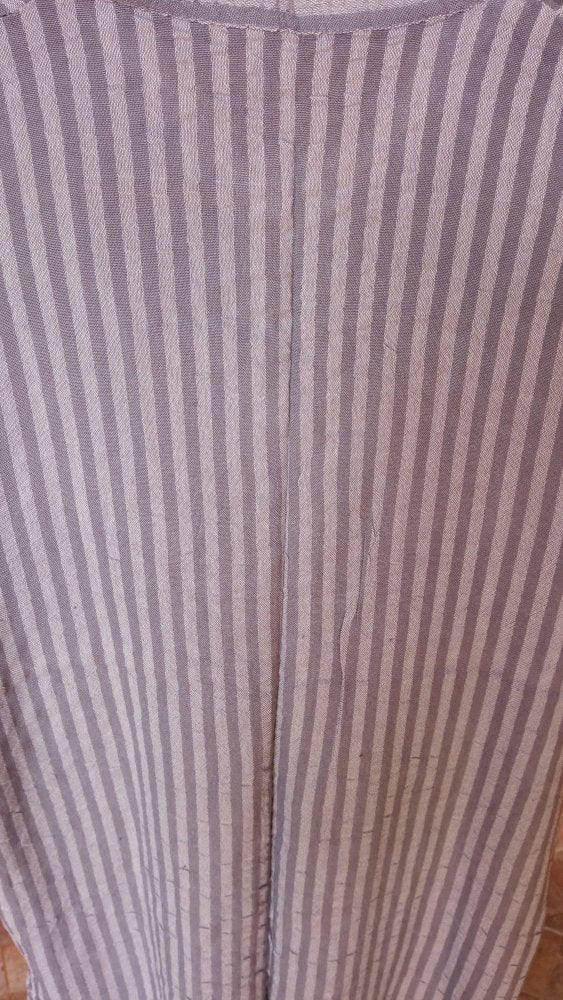 Moroccan linen stripes Summer shirt for men