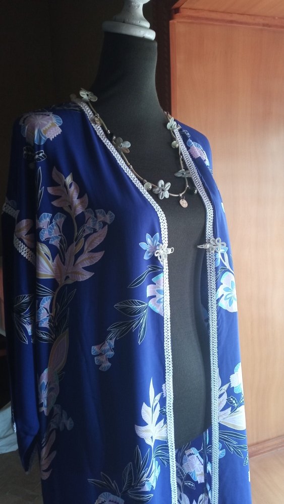 Floral open front BEACH Kaftan