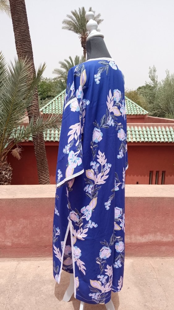 Floral open front BEACH Kaftan