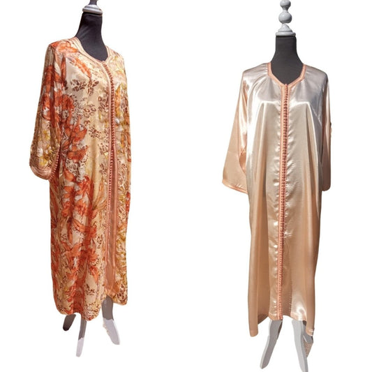 Vintage Moroccan wedding kaftan dress