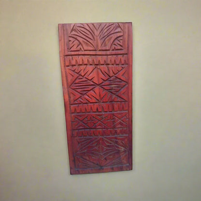 vintage carved berber wall panel 