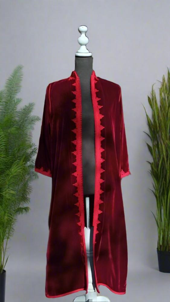 Moroccan velvet Caftan 