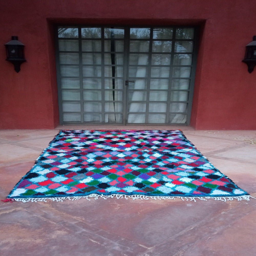 Recycled Multicolore Boucharouite Rug