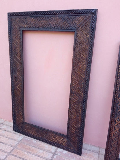 Large Rectangle Moroccan Arched Moorish wall Mirror for sale - Heritage Handmade