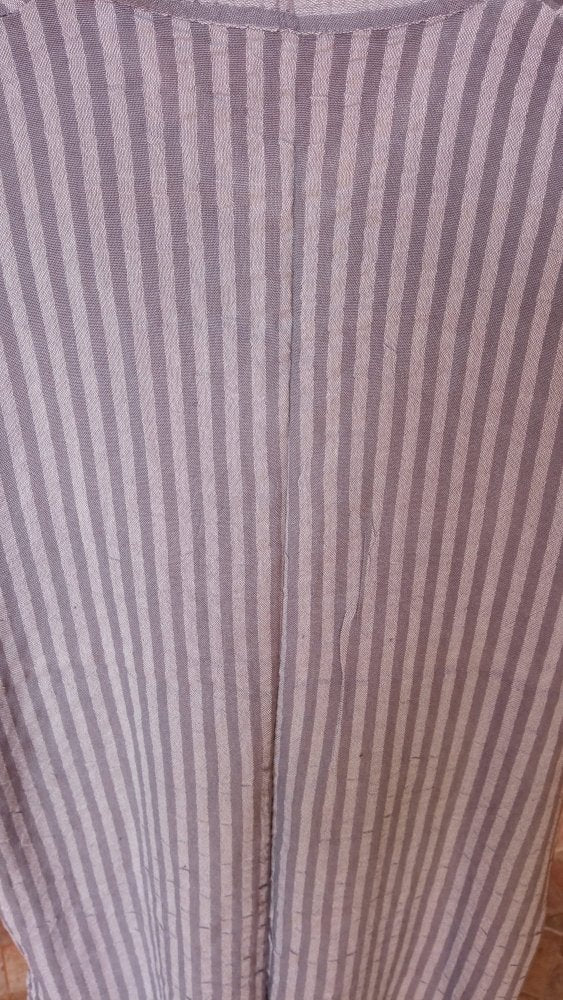 Moroccan linen stripes Summer shirt for men - Heritage Handmade