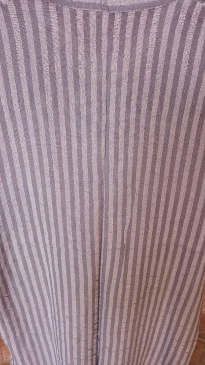 Moroccan linen stripes Summer shirt for men - Heritage Handmade