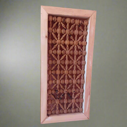 Set of 3 Mashrabiya window panels - Free Shipping - Heritage Handmade